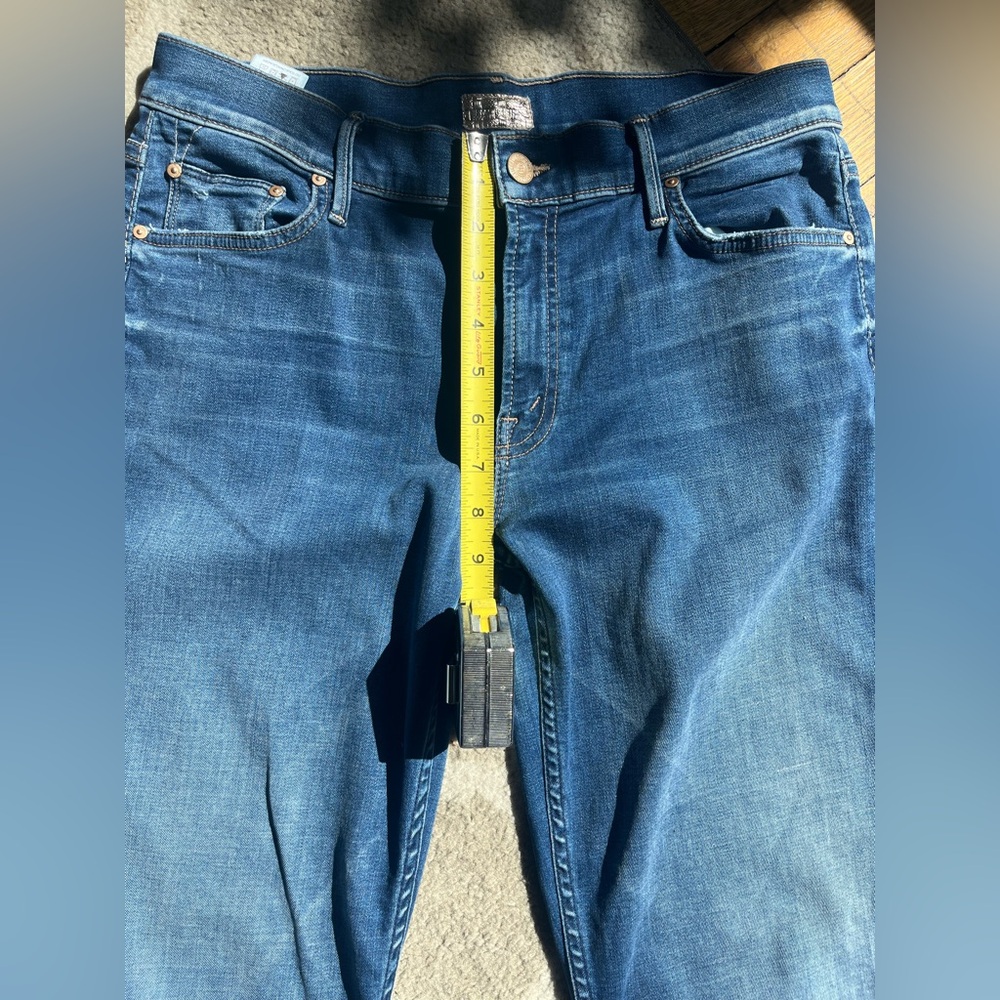 MOTHER boyfriend jeans in Smoke & Mirrors - Picture 9 of 10